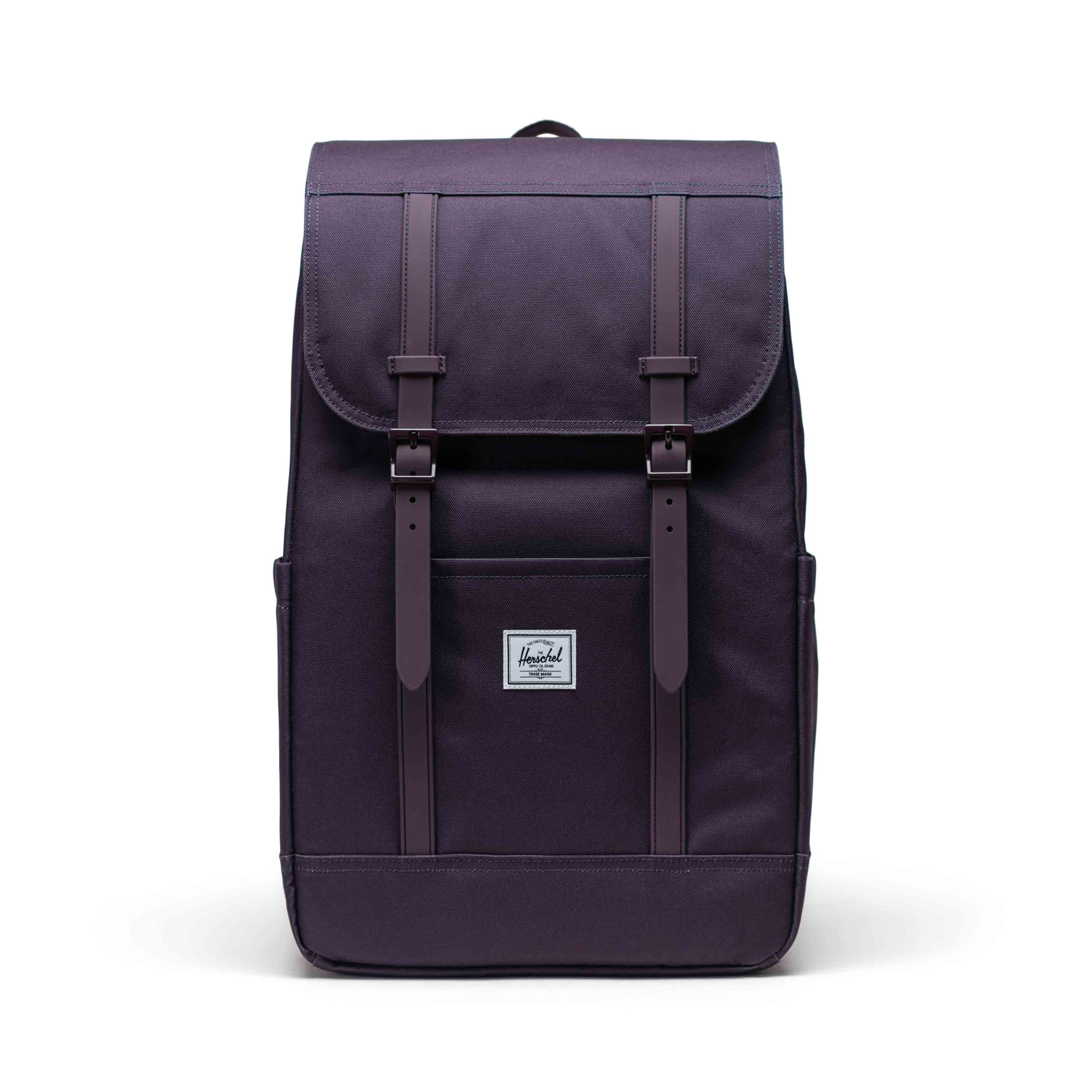 Mürdüm Herschel Retreat Su İtici Kumaş 16" Laptop Uyumlu Mıknatıslı Kapama Sırt Çantası, 23 L